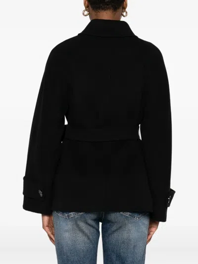 's Max Mara Louis Belted Double-breasted Peacoat