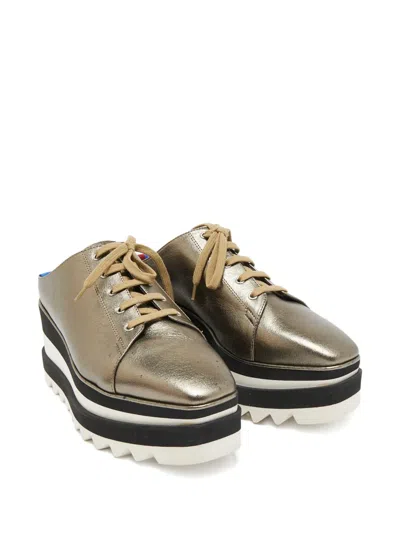 Pre-owned Stella Mccartney Leather Lace-up Mules