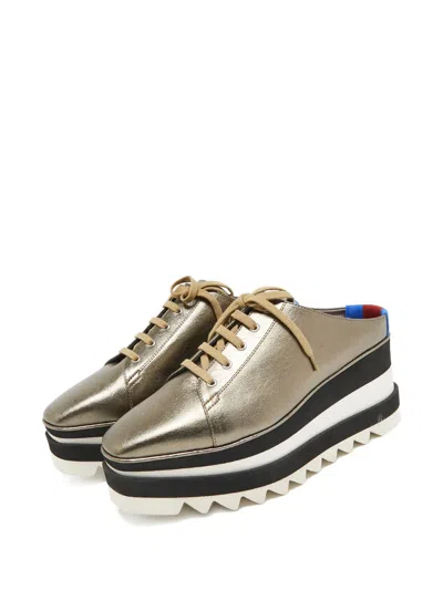 Pre-owned Stella Mccartney Leather Lace-up Mules