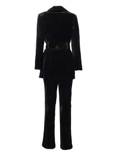 Pre-owned Richard Tyler  Velvet Suit In Black