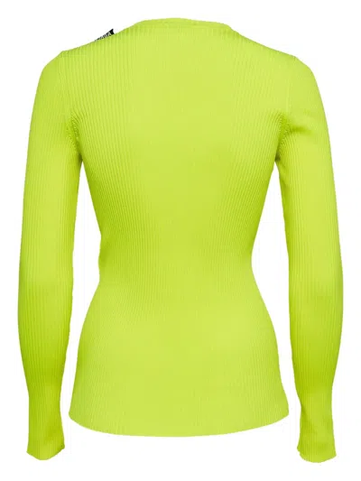 Pre-owned Balenciaga Ribbed Long-sleeved Sweater