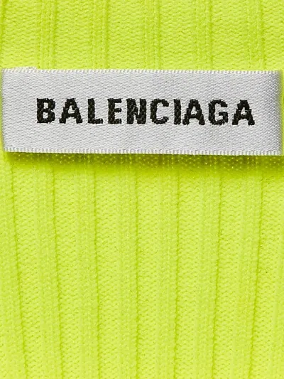 Pre-owned Balenciaga Ribbed Long-sleeved Sweater