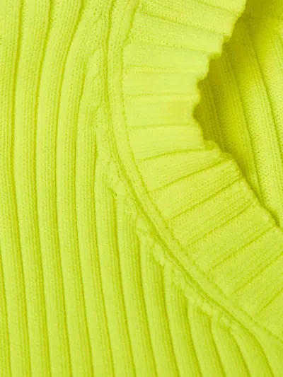 Pre-owned Balenciaga Ribbed Long-sleeved Sweater