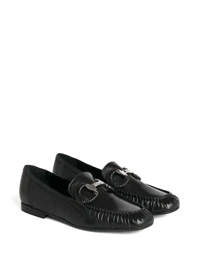 Karl Lagerfeld Eleia Buckle-detail Loafers