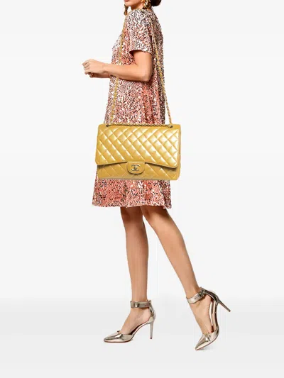 Pre-owned Chanel Maxi Classic Single Flap Shoulder Bag