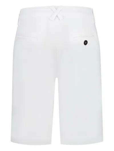 Scapa Button-fastening Twill Shorts In White