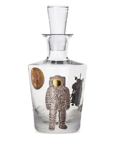 Artel Space Race Astronaut Moon-landing Decanter Set (1l) In Multi