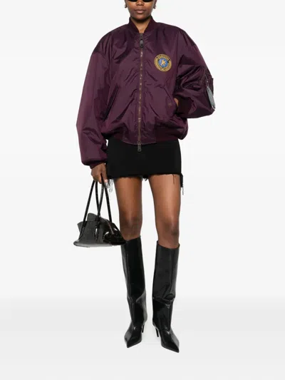 Balenciaga Mini Skirt With Belt Loops And Button Detail In Black