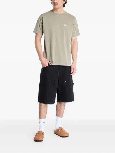 Dime Logo-print T-shirt In Gray