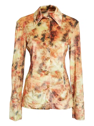Pre-owned Nanushka 2023 Floral-print Shirt