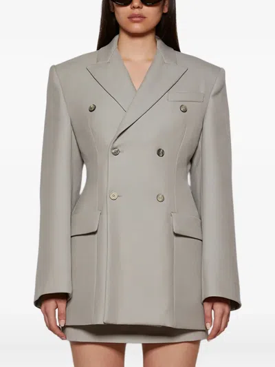 Wardrobe.nyc Contour Double-breasted Blazer