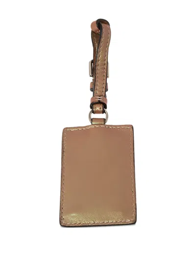 Pre-owned Dolce & Gabbana Leather Luggage Tag