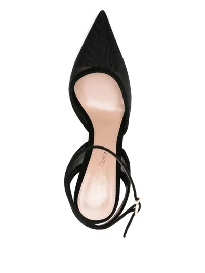 Gianvito Rossi 90mm Mesh Pointed-toe Pumps