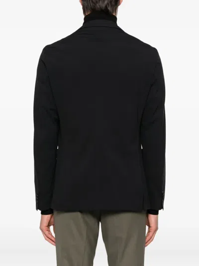 Hugo Boss Single-breasted Blazer In Black