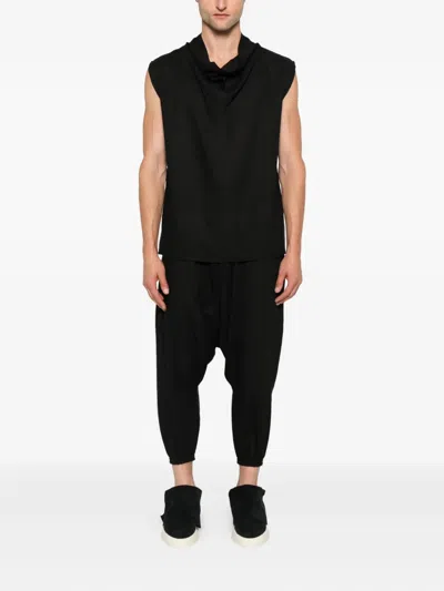 Alchemy Linen-blend Drop-crotch Trousers