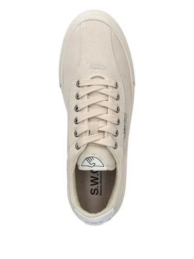 Stepney Workers Club Dellow 02 Lace-up Canvas Trainers