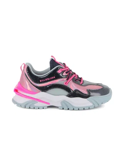 Billieblush Reflective-panel Sneakers