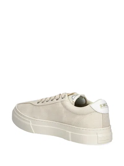Stepney Workers Club Dellow 02 Lace-up Canvas Trainers