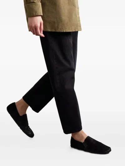 The Row Vincit Slip On Flat In Black