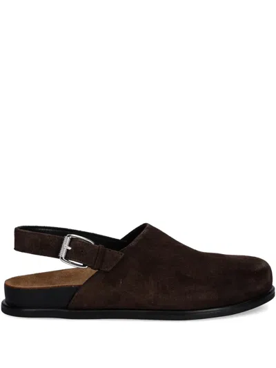 Vagabond Effie Slingback Buckle Mules In Multi