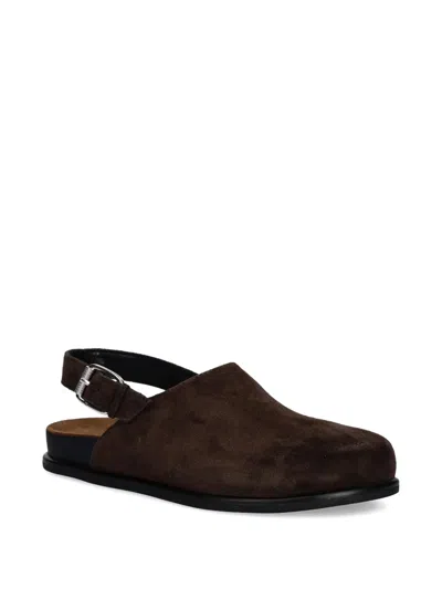 Vagabond Effie Slingback Buckle Mules In Multi