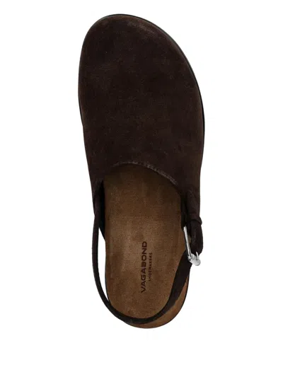 Vagabond Effie Slingback Buckle Mules In Multi