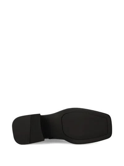 Vagabond Buckle-fastening Block-heel Boots In Black
