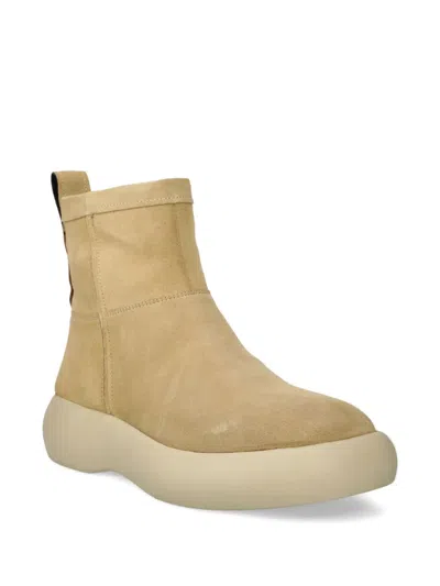 Vagabond Janick Zip-detail Platform Boots In Brown