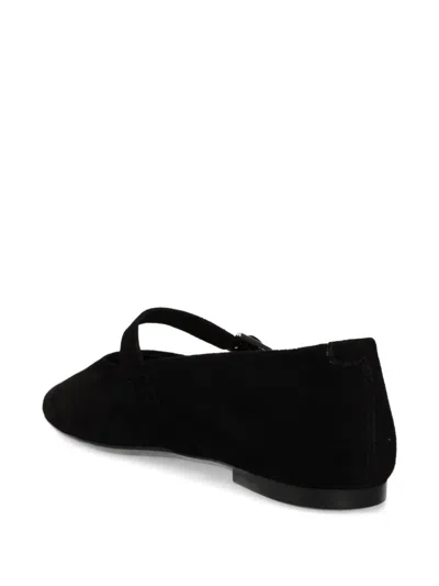Vagabond Jolin Buckle-strap Ballet Flats In Black