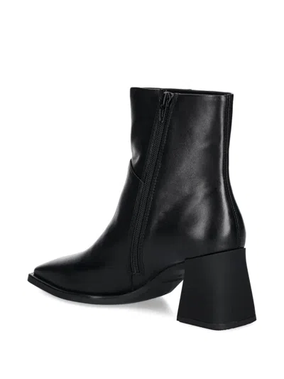 Vagabond 70mm Block-heel Square-toe Boots In Black