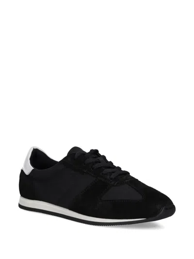 Vagabond Yasmin Suede-panel Sneakers In Black