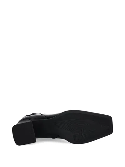 Vagabond 70mm Block-heel Square-toe Boots In Black