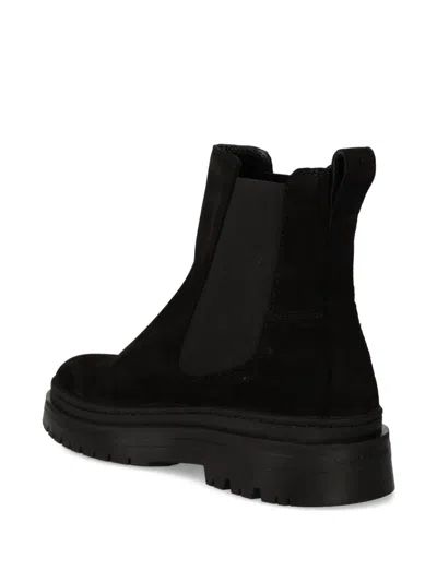 Vagabond Leather Chelsea Boots In Black