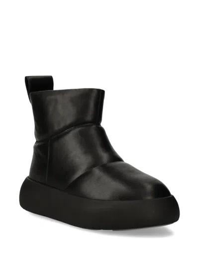 Vagabond Padded Platform Boots In Black