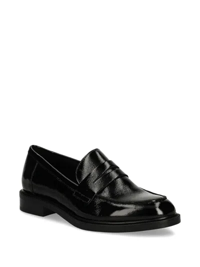 Vagabond Amina Leather Penny Loafers In Black