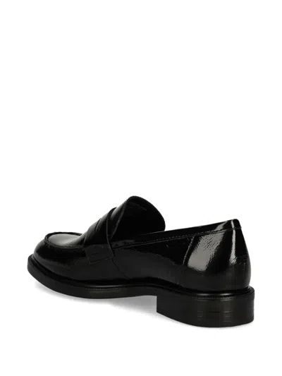Vagabond Amina Leather Penny Loafers In Black