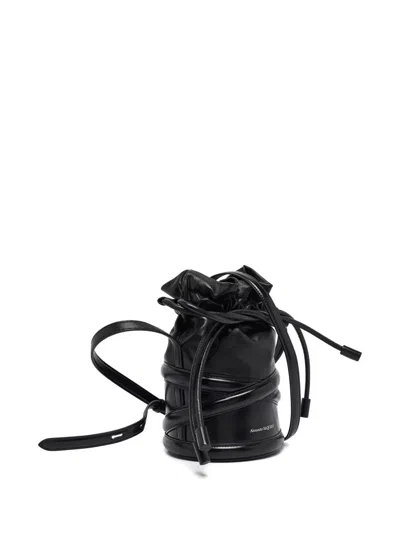 Pre-owned Alexander Mcqueen The Curve Bucket Bag