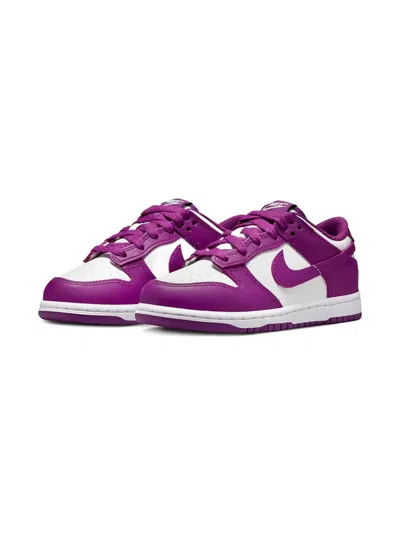 Nike Dunk Low "viotech White" Sneakers In Purple