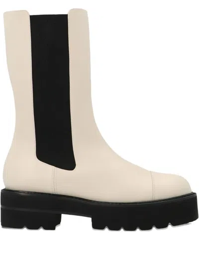 Stuart Weitzman Presley Chelsea Ankle Boots In Neutral