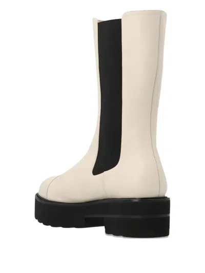 Stuart Weitzman Presley Chelsea Ankle Boots In Neutral