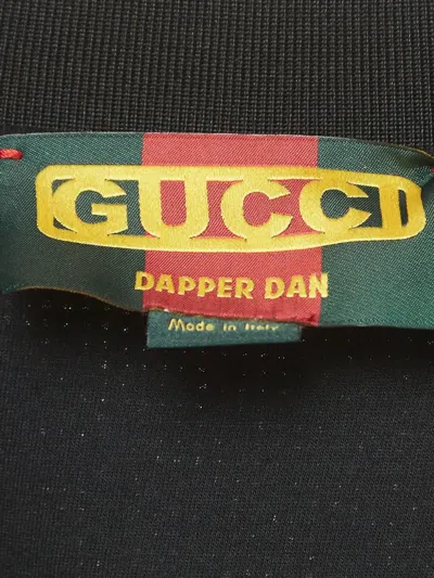 Pre-owned Gucci Sequin-embellished Bomber Jacket In Black