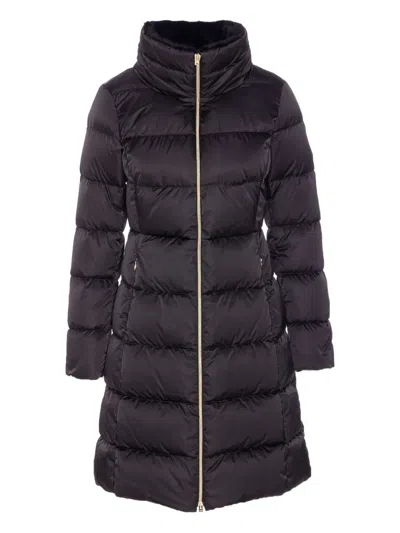 Herno High Neck Long Sleeveless Padded Jacket