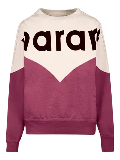 Isabel Marant Étoile Isabel Marant Etoile Two-tone Cotton Blend Houston Sweatshirt In Multi