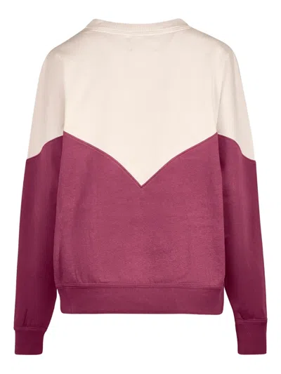 Isabel Marant Étoile Isabel Marant Etoile Two-tone Cotton Blend Houston Sweatshirt In Multi