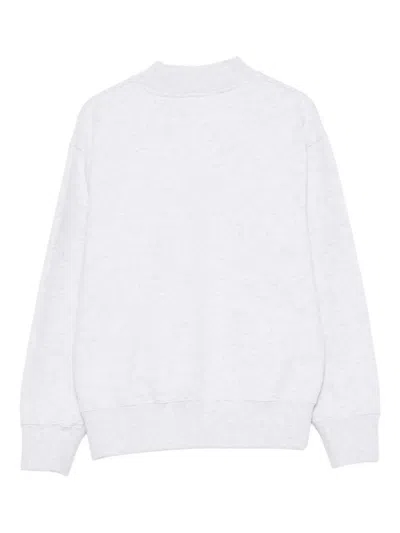 Palm Angels Logo-print Sweatshirt In White