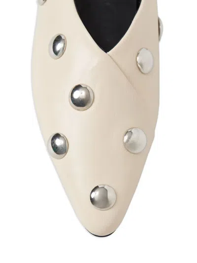 Closed Studded Ballet Flats