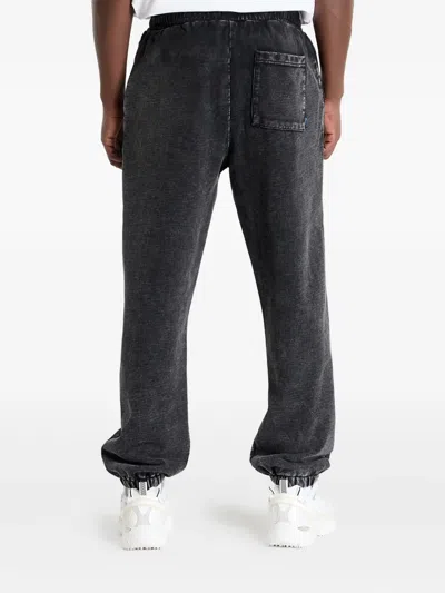 Dime Cotton Track Pants In Black