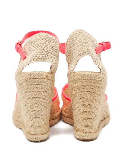 Pre-owned Stella Mccartney 110mm Wedge-heel Espadrilles