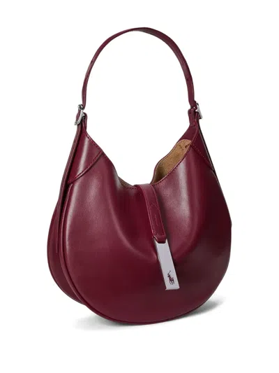 Polo Ralph Lauren Polo Id Leather Small Shoulder Bag