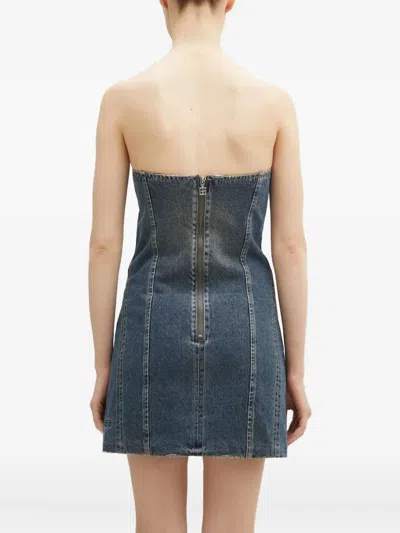 Ksubi Blue Avenue Dress Sandstorm Minidress In Blue